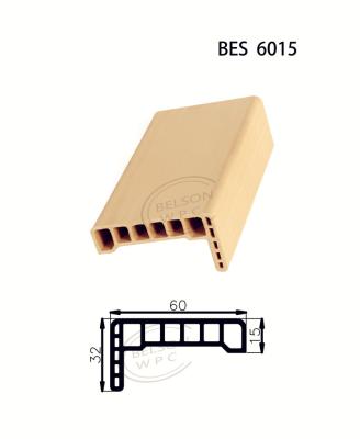 Chine Architrave de wpc de BES 6015/ligne enveloppe/ceinture pour les portes intérieures avec la bonne qualité et peu coûteux à vendre