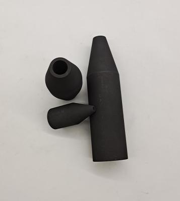 China Wear Resistance Carbon Graphite Parts Spiral Wound Graphite Nozzle for sale