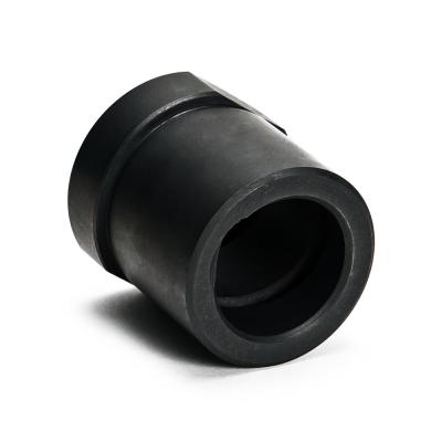 China Customizable Artificial Carbon Bushings Carbon Graphite Parts  Chemical Resistant for sale