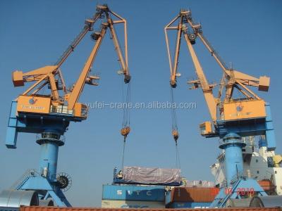 China Portal Crane 10 Tons Level Luffing Portal Crane Dry Dock Portal Cranes zu verkaufen