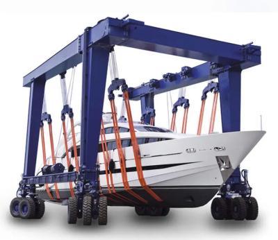 China Motor PLC Core Marine Traveling Boat Lift Crane 5m/Min for sale