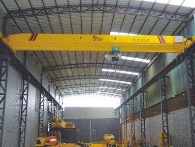China Lifting 12-22m Explosion Proof Overhead Crane Low Noise For Concrete Plant for sale