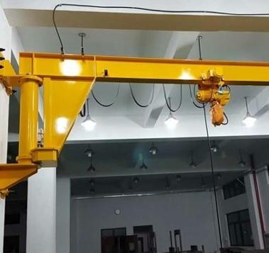 China Lightweight Wall Mounted Articulating Jib Crane 1t - 12t Lifting Capacity for sale