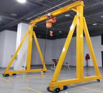 China 2m - 10m Electric Gantry Crane Flexible And Adjustable for sale