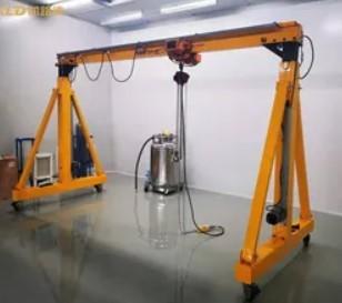 China Industrial Electric Gantry Crane Heavy Duty 3t~5t Customized for sale