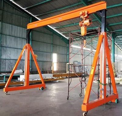 China Electric 10 Ton Portable Gantry Hoist Precise Positioning for sale