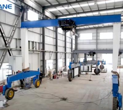China All Terrain Tire Mobile Gantry Cranes Heavy Loads In Demanding Industrial Settings for sale