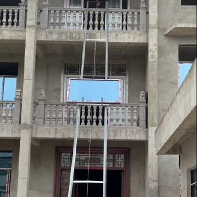 中国 Custom Safe Electric Cargo Ladder Lifter 200Kg For Doors And Windows Photovoltaic Panel Lift 販売のため