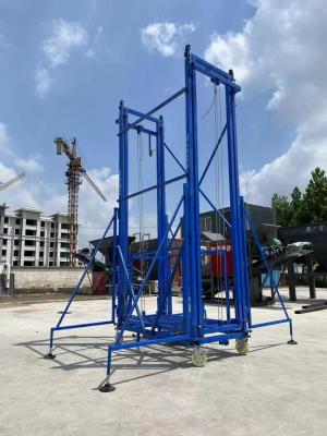 China Elevación de andamios eléctricos 500Kg 6m Alturas hechas por tuberías de acero Andamios de elevación eléctricos en venta