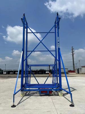 China Safe Adjustable Height Scaffold Lift 2~8m For For Decoration for sale