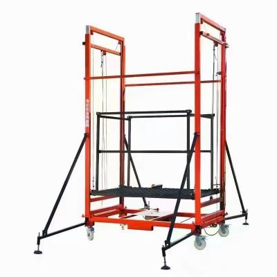 China 2m Height 300kg Load Scaffold Lift For Materials Lift en venta