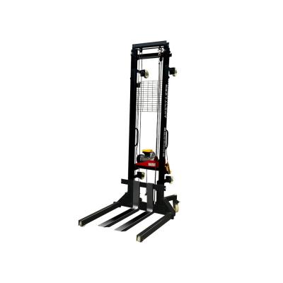 Chine Portable Small Loading 300kg Brick Lift Electric Truck Mounted Forklift Warehouse Load Elevator à vendre