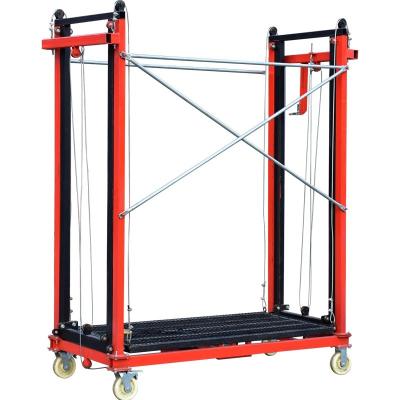 China Construction 4 Legs Scaffold Material Lift 500kg Loading Capacity for sale