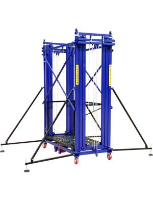 China Electric 2m Scaffold Lift Construction Decoration for sale