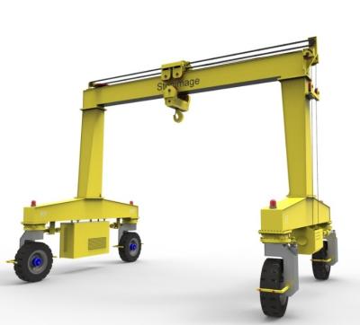 Chine Mobile Gantry Crane Wind Speed Indicator And Typhoon Anchor Device For Safe Operation à vendre
