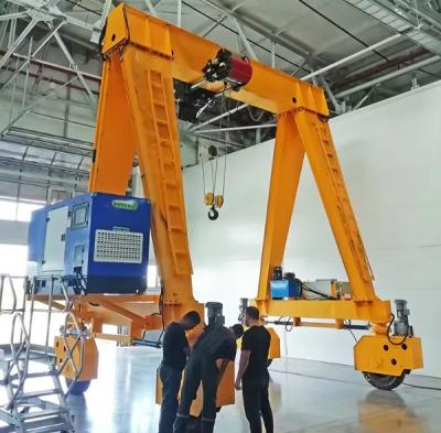 中国 Safe Lifting Mobile Gantry Cranes In Workshop Or Yards 販売のため