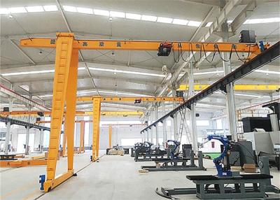 China 5 Ton BMH Single Girder Semi Gantry Cranes For Warehouse Factory for sale