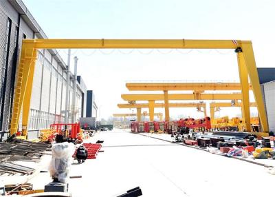 China Travelling Electric 16T Single Girder Gantry Crane Span 7.5m Lifting Height 6m for sale