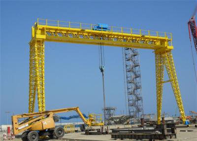 China A3 A8 10t 30t Trussed Leg Single Beam Gantry Crane With Electric Hoist for sale