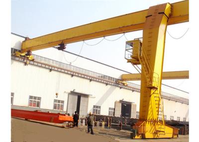 China 20T Concrete Plant Rail Mounted Semi Gantry Cranes 5m-35m Span for sale