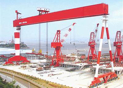 China A8 200T Shipbuilding Gantry Crane for sale