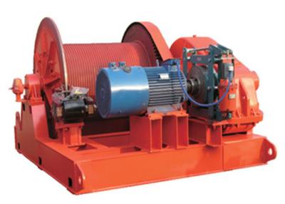 China 10kn-3000kn Heavy Duty Hydraulic Winch Wire Rope Pulling Winch for sale