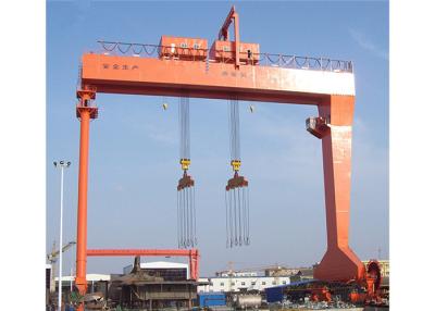 China A7 A8 80 Ton MG Double Gantry Crane Mobile Shipbuilding Gantry Crane for sale
