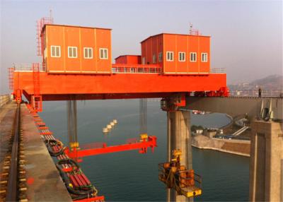Cina Doppia gru a ponte del fascio dell'idro della centrale elettrica della diga del portone gru dell'argano in vendita