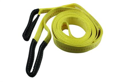 China GB Professional Oem Flat Polyester Webbing Sling Lifting Belts 3m X 90mm for sale