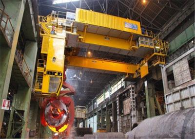 China Hook Bridge Foundry Double Hoist Overhead Crane For Lifting Molten Metal for sale