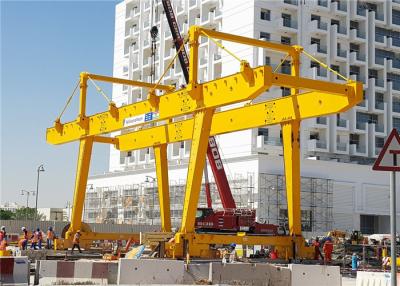 China Double Girder Beam Electric Goliath Or Gantry Frame Crane Equipment for sale