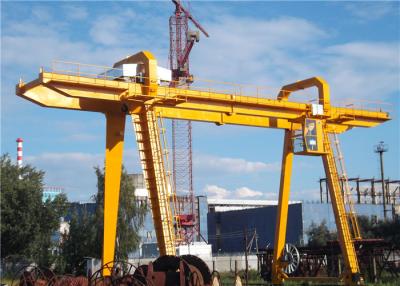 China Heavy Duty Double Girder Door Frame Rail Gantry Crane Outdoor Industrial Type for sale