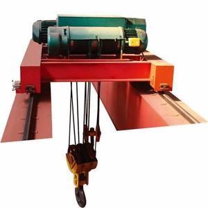 China 20t Overhead Double Beam Industrial Hoist Crane Customized Color for sale