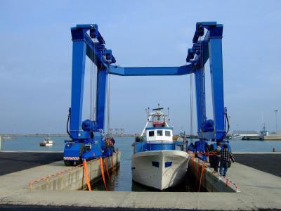 Китай высота 8.8m ширины 8.4m крана судовой лебедки 100t ясная ясная для подъема шлюпки продается