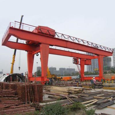 China Used Electric Double Girder Gantry Crane Box Type Granite Marble Stone Hoisting for sale