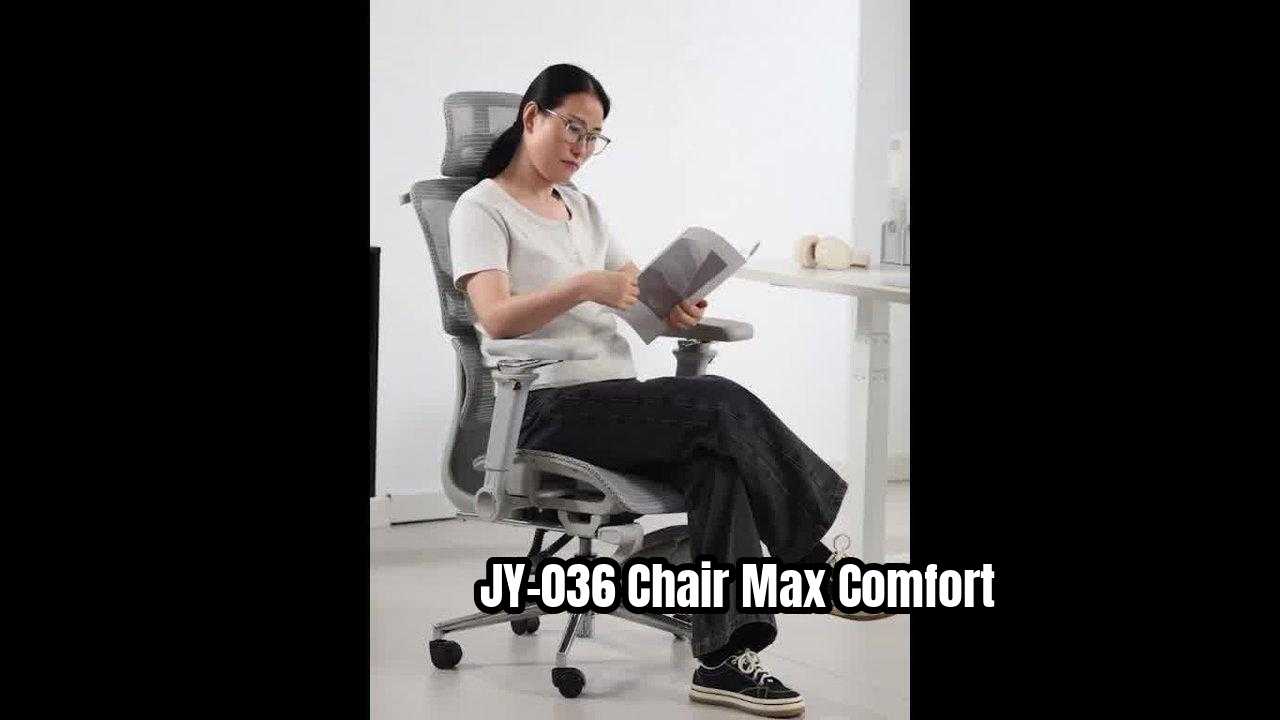Computer Instruction Factory Smooth Rolling Nylon Casters Ergonomic Office Executive Chair Home ...