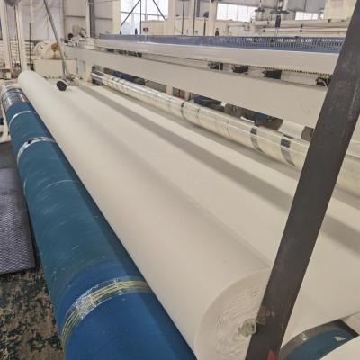 China 1m-6m Width Polyester Long Fiber Non Woven Geotextile For Road Sample Provided Freely for sale
