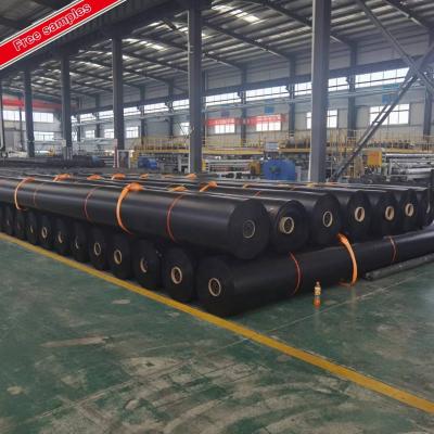 China Estándar ASTM 2.0mm HDPE Geomembrana Liner para vertederos 60 mil Liner de HDPE en venta