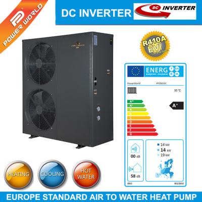 China 220V 50Hz High COP  CE TUV approval DC inverter air to water heat pump for sale