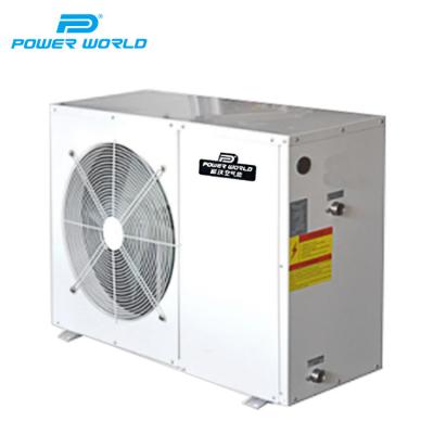 China 3.5KW to 6.8KW Air to water heat pump water cycle air heat pump monoblock heat pump for domestic hot water for sale