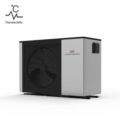 China High Efficiency R32 Air source full dc inverter swimming pool water heat pump with wilo for sale