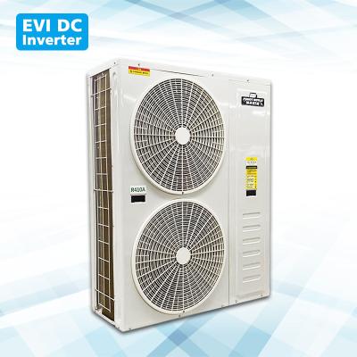 China China factory OEM air source heating hvac evi dc inverter heat pump with wifi controller for sale