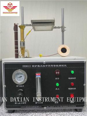 China Probador EN367 de la transferencia de calor del contacto del equipo de prueba del fuego de la ropa protectora ISO9151 en venta