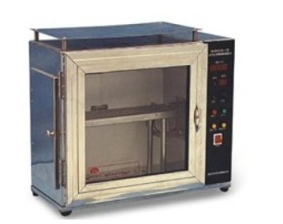 中国 横の炎の試験装置、織物の燃焼性のテストの燃焼の特性 販売のため