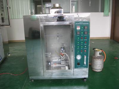 China UL 94 ASTM D 635 Plastic Horizontal Flammability Tester Burning Rate Testing Equipment for sale