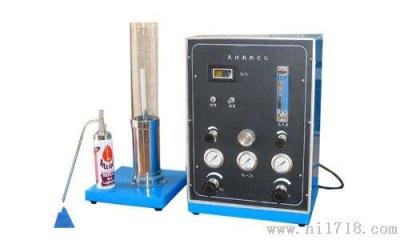 China ASTM D2863 ISO 4589-3 Plastics Burning Behaviour Oxygen index Ambient Temperature Testing Equipment for sale