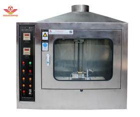 China 220V Fire Test Chamber ,  Ignitability Of Building Material Subjected To Direct Impingement Single - Flame Source Tester for sale