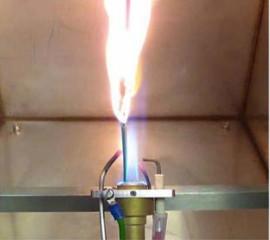 China IEC60332-1 Flame Propagation Test For A Single Insulated Cable Test Equipment for sale