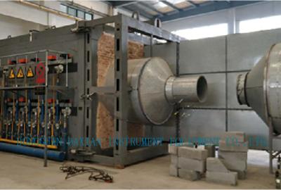 China Los materiales de construcción GA211-2009.1234 fuman y calientan horno de prueba resistente de los ventiladores del extractor el alto - temperatura - en venta