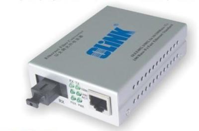 China Fibre (WDM) Ethernet to Fiber Optic Media Converter for sale
